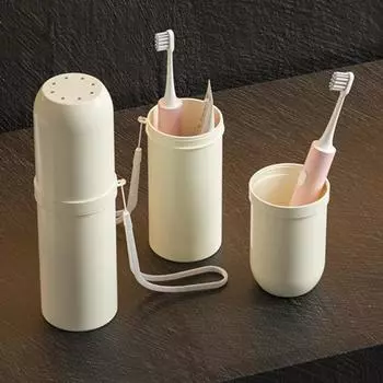 2 шт. портативная чашка для зубной щетки большой емкости съемная современная минималистичная дорожная зубная паста стакан для зубных щеток контейнер дорожные принадлежности