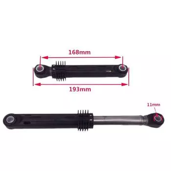 2 шт. практичные черные амортизаторы с передней загрузкой для стиральных машин чёрный