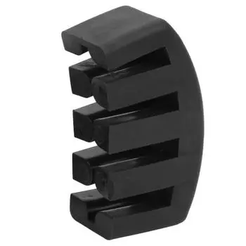 2 шт., Практика на скрипке, немая резиновая черная 5 когтей, аксессуары для скрипок, сохраняют качество звука