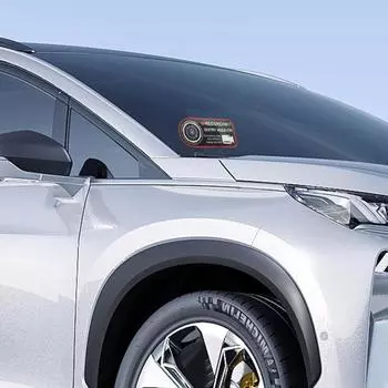 2 шт. предупреждающая наклейка EPG для автомобиля, долговечная, практичная, для мотоцикла Invader 3 Model Y/S/X