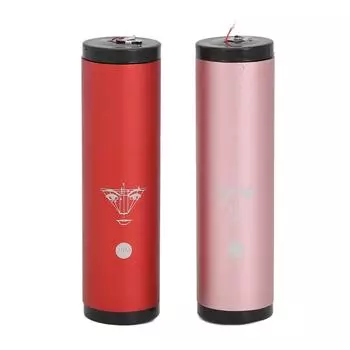 2 шт. предварительно окрашенная нить для бровей для перманентного макияжа 20 м флакон из сплава принадлежности для микроблейдинга розовый