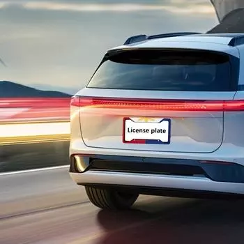 2 шт. Премиум алюминиевые рамки для номерных знаков прочный и стильный набор держателей для автомобильных бирок коррозионно-стойкий металл