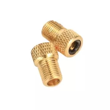 2 шт. преобразователь клапана Presta в клапан Шредера велосипедный дорожный шинный насос адаптер клапана 2pcs