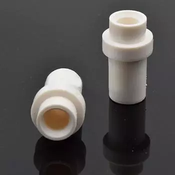 2 шт., преобразователь стоматологической аспирационной трубки, слюноотсос, аспирационный адаптер белый