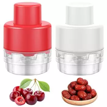 2 шт. Пресс для удаления косточек из вишни, тип 7, портативный инструмент для удаления косточек из вишни, многофункциональный инструмент для удаления сердцевины вишни