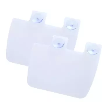 2 шт., присоска для кухонной мойки, брызговик для раковины, брызговик для раковины, попробуйте различные легко разбрызгиваемые пятна воды или масла. Избегайте окрашивания одежды. 2pc белый