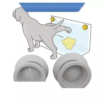 2 шт. присоска для туалета для собак, железная моча, фиксатор, переносная опорная рама 2pcs