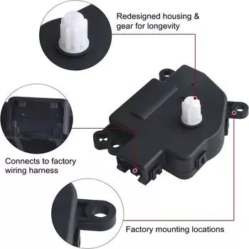 2 шт. привод заслонки обогревателя кондиционера HVAC 604-024 для Chrysler 300 Dodge Challenger