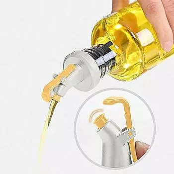 2 шт. пробка для бутылки с приправами многоразовая антизасоряющая прочная многоцелевая пробка для масла для кухни жёлтый