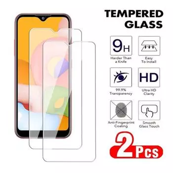 2 шт. прочное закаленное стекло для Samsung Galaxy M51 M52 A03 протектор экрана For Samsung A12 чистый
