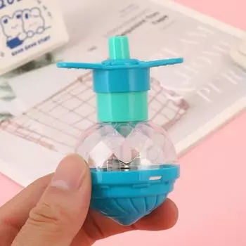 2 шт. прочный фиксированный клапан развлечения легко носить с собой забавный детский волчок для дома игрушка