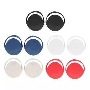 2 шт., профессиональные силиконовые амбушюры, чехол для наушников WH 1000XM4 WH 1000XM3 Black