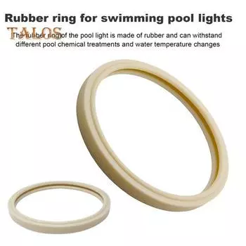 2 шт. прокладка для линзы светильника для бассейна 8-3/8 резиновое кольцо для замены 79101600 простая в установке прокладка для светильника для бассейна AmerLite 2pcs