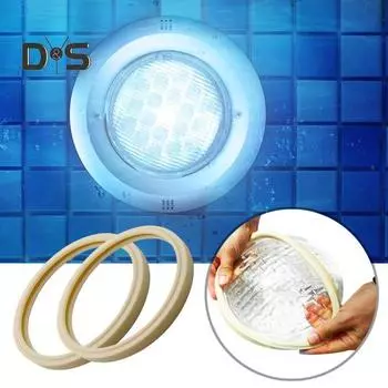 2 шт. прокладка для линзы светильника для бассейна 8-3/8 резиновое кольцо для замены 79101600 простая в установке прокладка для светильника для бассейна AmerLite 2pcs