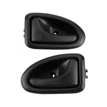 2 шт. Простая установка автомобильных внутренних дверных ручек для легкой установки и удобства чёрный