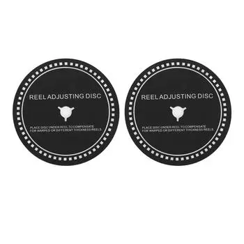 2 шт., проставка для адаптера Nab HUB, диаметр 82 мм, сменная силиконовая катушка, регулировочный диск для Revox Studer 0.4mm/0.016in