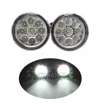 2 шт. противотуманных фар в сборе для Nissan X-Trail T31 Tiida Saloon Hatchback Cube Juke Rogue 2004-2015 Галогенные светодиодные лампы головного света