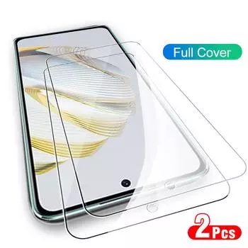 2 шт., прозрачная защитная пленка из закаленного стекла Full HD для HUAWEI HONOR X5 X6 X6A X7 X7A X7B X8 X8A X9 Nova 9 10 SE 10SE 9SE FOR HONOR 50 70 90 Lite Huawei Nova 10 SE чистый