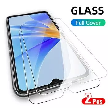 2 шт. прозрачное стекло для oppo A31 A32 A33 A35 A36 A38 4G, защитное стекло для oppo A52 A53 A54 A55 A56 A57 A58 5G, полное покрытие, закаленное стекло OPPO A38 чистый