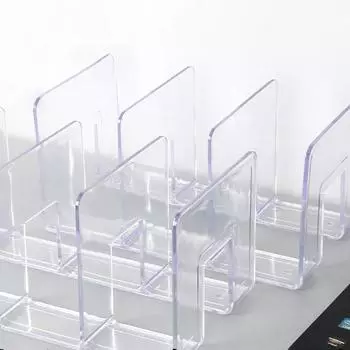 2 шт. прозрачный разделитель для хранения сумок акриловый разделитель для отделки шкафа кошелек стойка для хранения сумок прозрачный органайзер для сумок подставка