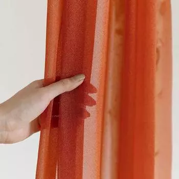 2 шт. прозрачный шифон дорожка для стола тюль оконный потолок для свадьбы арка фон ткань свадебный детский душ рождественские украшения 2pcs 75x300CM светло-розовый