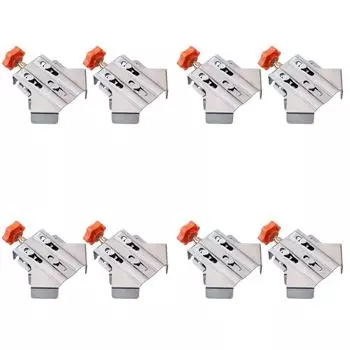 2 шт. прямоугольные быстрозажимные зажимы из нержавеющей стали, крепежные зажимы(Открытый Тип)