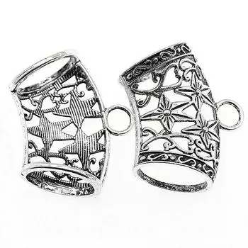 2 шт., пряжка для шарфа с полой звездой, ювелирные изделия, аксессуары, античное серебро, цвет цинкового сплава, 43X36X23 мм