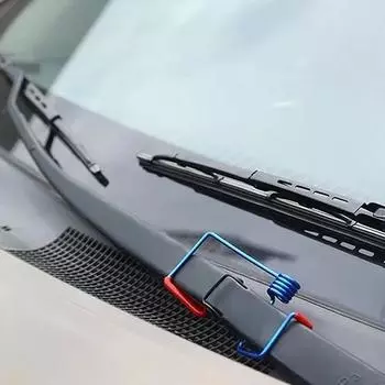 2 шт. Пружина усилителя стеклоочистителя лобового стекла Крепление стеклоочистителя Автомобильные сменные детали Инструменты 2Pcs