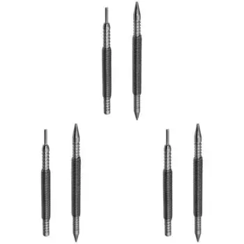 2 шт. пружинный инструмент безмолотковый гвоздь центральный штифт инструмент для удаления дверного штифта(СтильC)