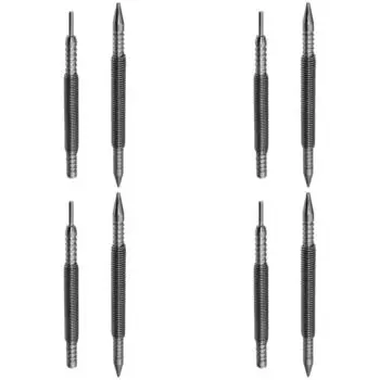 - 2 шт. Пружинный инструмент, безмолотковый гвоздь, центральный штифт, инструмент для удаления дверных штифтов(СтильC