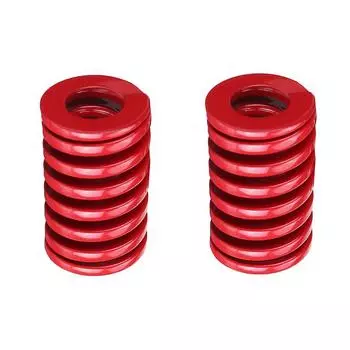 2 шт. пружины, совместимые с моделью 3 2017-2020, опора стойки задней двери багажника, пружины подъемного стержня, красные автомобильные аксессуары