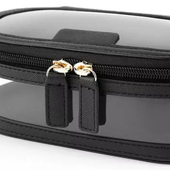 2 шт. ПУ косметичка набор дорожная косметичка большая вместительная косметичка органайзер сумка простая косметичка сумка для женщин и девочек M бежевый