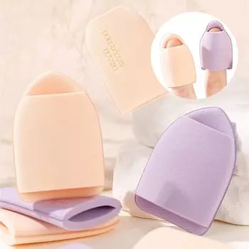 2 шт. пуховка для сухого и влажного нанесения, жидкая основа-консилер без пудры, мягкая текстура, гипоаллергенная 2pcs покинуть белый