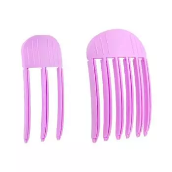 2 шт. пушистые заколки для волос, завивка челки, заколки для корней волос, набор заколок для волос, женские завивки, фиксированные зажимы, модные бигуди для объема волос