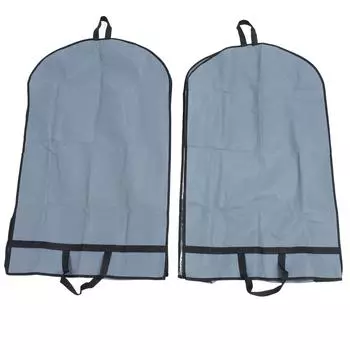 2 шт. пылезащитный чехол для одежды, прозрачный боковой чехол для хранения одежды в шкафу для длинного платья G