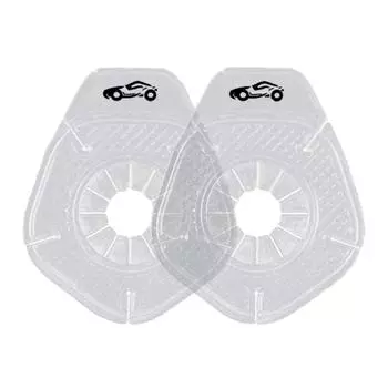 2 шт., пылезащитный чехол для стеклоочистителя, нижние отверстия для рычага стеклоочистителя автомобиля чёрный