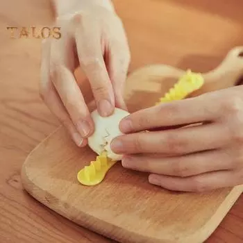 2 шт. яйцерезка термостойкая нарезка простая операция прочный без запаха яйцерезка кухонный гаджет разноцветный