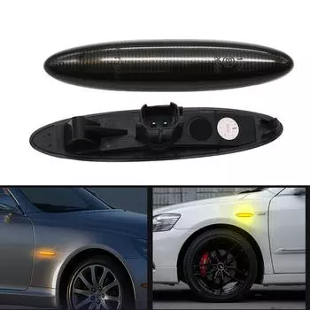 2 шт. янтарный боковой габаритный светодиодный указатель поворота для Lexus IS250 IS350 LX570 Toyota Camry 40 Crown Highlander Mark X Reiz