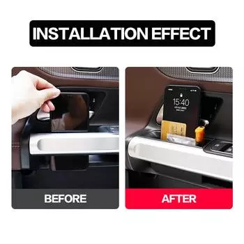 2 шт. ящик для хранения на дверь автомобиля, баррель, аксессуары для салона автомобиля для Mercedes Benz B GLB GLA EQA EQB Class W247 X247 H247 2020 - 2025