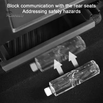 2 шт. ящик для хранения под сиденьем для Tesla Model Y, скрытый органайзер спереди и сзади 2020-2024 гг., экономящий место ящик для хранения аксессуаров для салона автомобиля чёрный