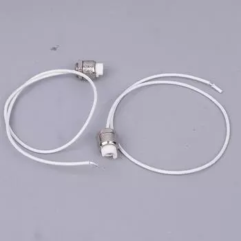 2 шт. R7S керамический патрон лампы головная лампа трубка светодиодная лампа освещения трубка нагревательная трубка нагревательная трубка испытательная машина держатель лампы