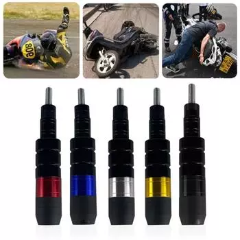 2 шт., рама мотоцикла, падающий слайдер, металлическая рама, слайдер, протектор, антикраш-накладка, универсальная для CBR 1000RR CRF 450R красный