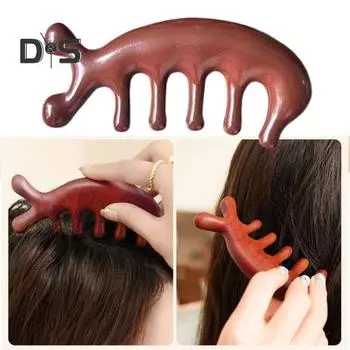 2 шт. расческа для массажа кожи головы с широкими зубцами, продвижение роста волос, ручной массажер для головы, меридиан, инструмент для массажа глаз, тела, женщин и мужчин, инструмент для ухода за волосами, подарок на день рождения Sets