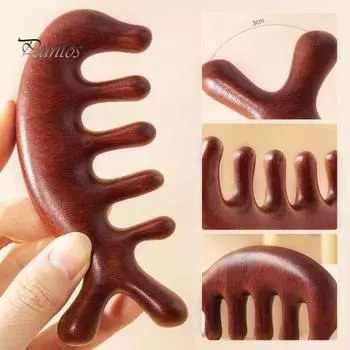 2 шт. расческа для массажа кожи головы с широкими зубцами, продвижение роста волос, ручной массажер для головы, меридиан, инструмент для массажа глаз, тела, женщин и мужчин, инструмент для ухода за волосами, подарок на день рождения Sets