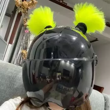 2 шт. разноцветный свободный парик косичка для мотоциклетного шлема косички парик мотоциклетный шлем косички украшение для женщин мужчин детей бежевый