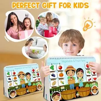 2 шт., развивающая книга для малышей, буква, цифра, форма, погода, динозавр, дошкольная обучающая книга для мальчиков и девочек, обучающая рабочая тетрадь, игрушка 2pcs