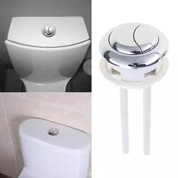 2 шт. Регулируемая кнопка смыва унитаза с двойным нажатием, круглая кнопка смыва унитаза, кнопка смыва бачка для воды в унитазе, аксессуары для туалета A