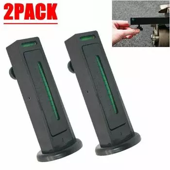 2 шт. регулируемый 4-колесный магнитный уровень для выравнивания уровня, измеритель угла развала, вспомогательный инструмент для чёрный