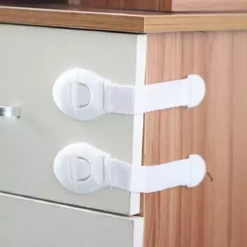 2 шт. Регулируемый детский ремень безопасности замок многофункциональный лямочный замок детский замок для безопасности гардероб 2pcs