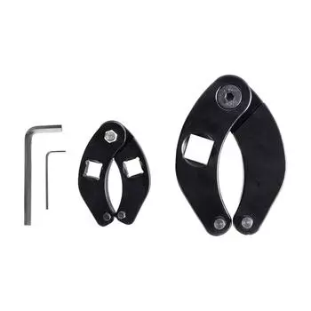 2 шт. Регулируемый гаечный ключ для сальниковой гайки для гидравлических цилиндров на большинстве сельскохозяйственного и строительного оборудования 1266 7463